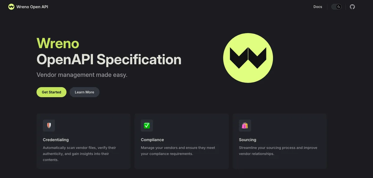 Wreno: AI APIs